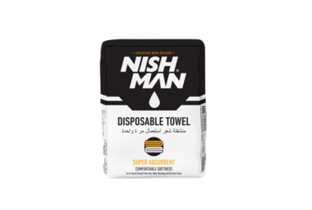 NISHMAN DISPOSABLE TOWEL (100 PCS/Pack) x 7