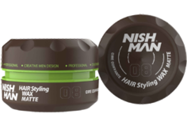 NISHMAN. 08 Hair Styling Wax Travel Size (30ml) x 108