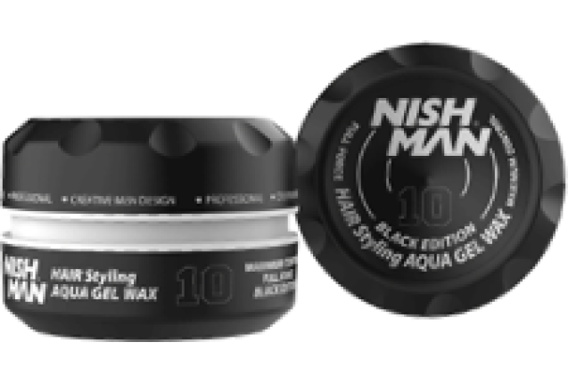 NISHMAN HAIR STYLING AQUA WAX 10 (150ml) x 48