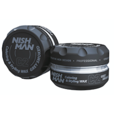 NISHMAN HAIR PREMIUM COLORING WAX (GREY 