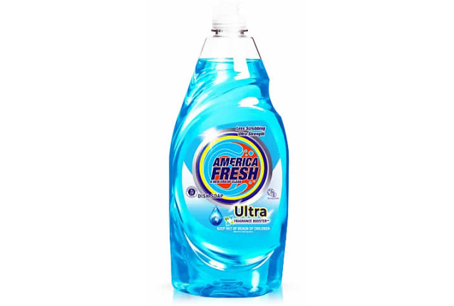 Liquid - Dish Soap Ultra | Ultra + Fragrance Booster (Blue) - 860ml x 12