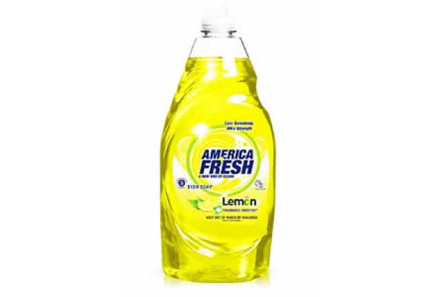 Liquid - Dish Soap Ultra | Lemon + Fragrance Booster (Yellow) - 1.76L x 8