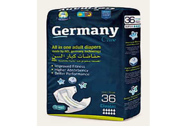 Germany Adult Diaper - Size M - (36 Pcs) x 2
