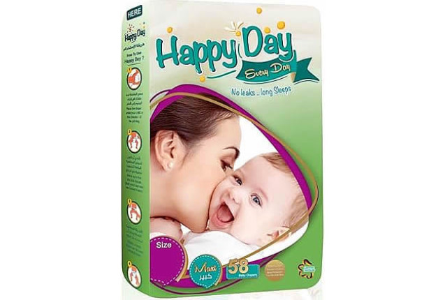 Happy Day™ Economy Baby Diapers - Small Size 2 (40 pcs) x 4