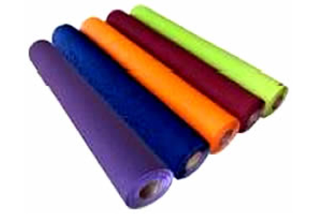 Pads/Drapes (PE-Paper) 0.5m x 50m - 5 Light Colors x 9