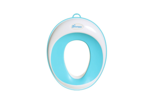 Dreambaby® Ezy-Slimline Contoured Shape Toilet Trainer Seat Aqua/White x 6
