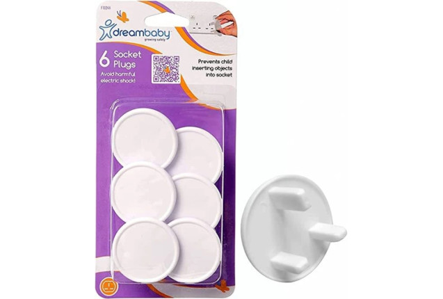 Dreambaby® Socket Covers UK 6 Pack x 6
