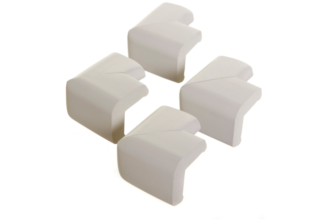 Dreambaby® Soft Touch Corner Cushions - 4 Pack Grey x 6