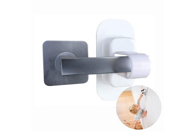 Dreambaby® Adhesive Lever Door Lock x 6