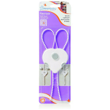 Dreambaby® Cabinet Flexi-Lock - White x 