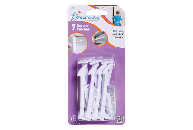 Dreambaby® Wide-Grip Safety Catches - 7 Pack x 6