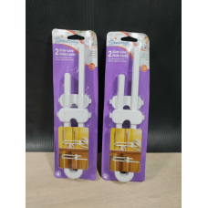 Dreambaby® Slimline Slide Lock 2 Pack x 