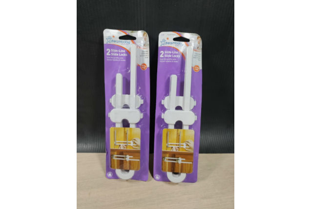 Dreambaby® Slimline Slide Lock 2 Pack x 6