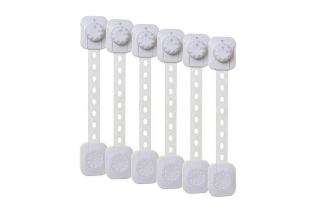 Dreambaby® Twist 'N Lock Multi-Purpose Latch - White 6 Pack x 6