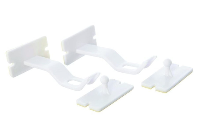 Dreambaby® Adhesive Cupboard Double-Locks 2 Pack x 6