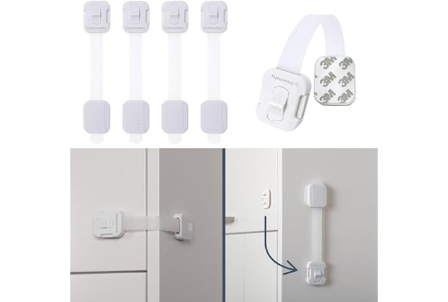 Dreambaby® Multi-Purpose Swivel Adapta-Latches® 5 Pack x 6