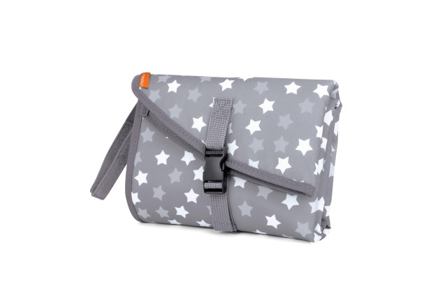 Dreambaby® On-The-Go Change Mat – Grey Stars x 6