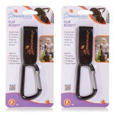 Dreambaby® Stroller Clip Buddy Carabiner