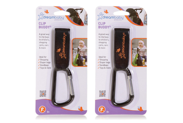 Dreambaby® Stroller Clip Buddy Carabiner x 6