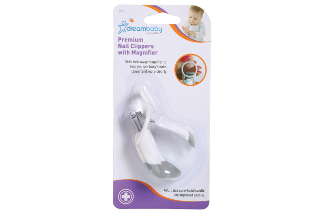 Dreambaby® Premium Nail Clippers with Magnifier x 6