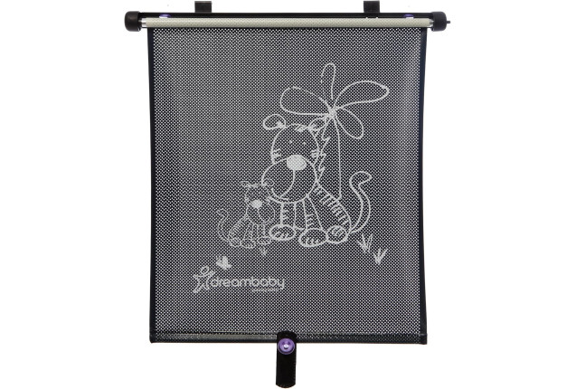 Dreambaby® Double Sided Tiger Print Car Window Roller Blind Adjustable x 6