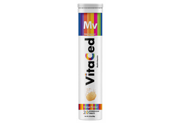 VITACED® MultiVitamin (20 Effervescent Tablets per Tube)
