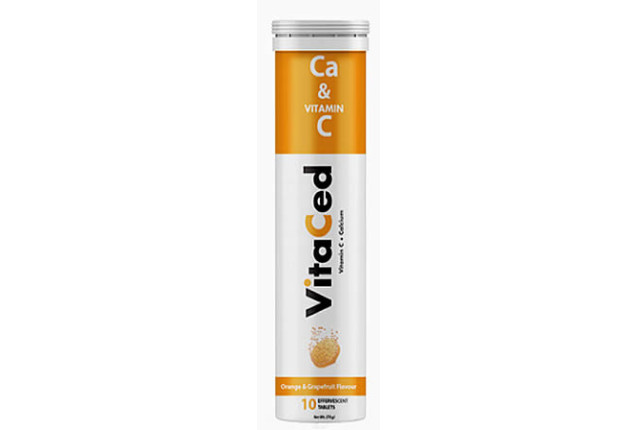 VitaCed Calcium (1.0g) and VITAMIN C (1.0g)