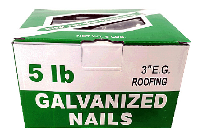 Hot-Dip Galvanized Roofing Nail 50 × 2.50 mm