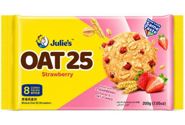 Julie's Oat 25 Strawberry (200g) x 24 1