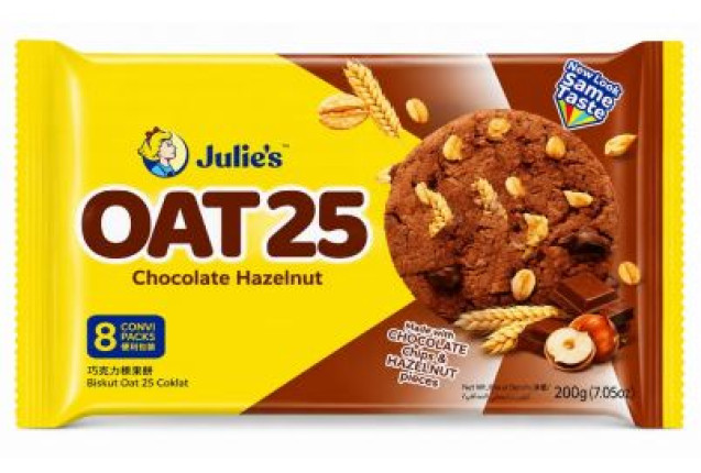 Julie's Oat 25 Chocolate Hazelnut (200g) x 24