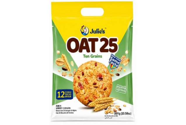 Julie's Oat 25 Ten Grains (300g) x 12