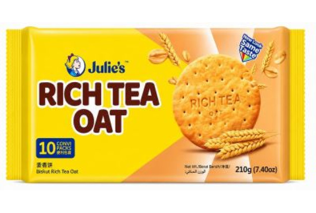 Julie's Rich Tea Oat (210g) x 24