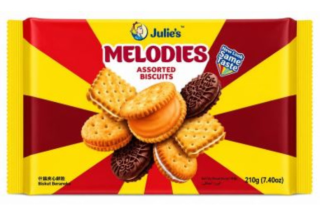 Julie's Melodies Assorted Biscuits (210g) x 24