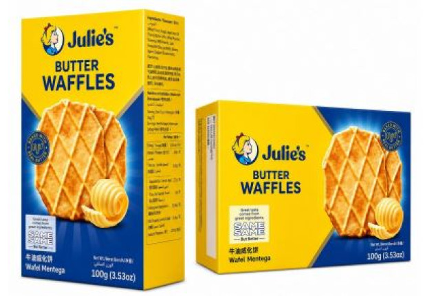 Julie's Butter Waffles (100g) x 24