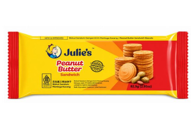 Julie's Peanut Butter Sandwich (82.5g) x 24