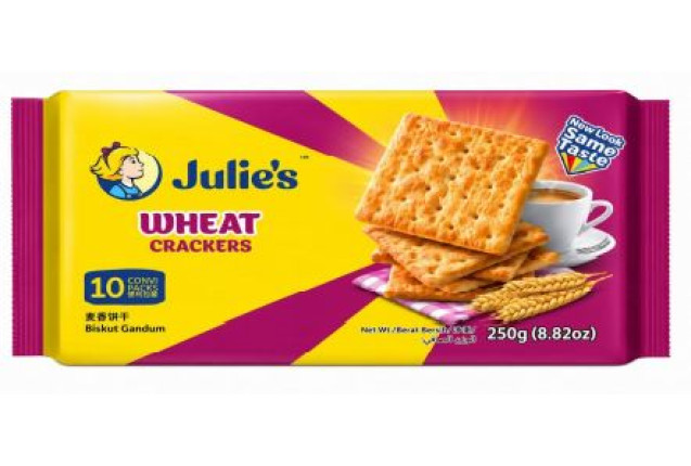 Julie's Wheat Crackers (250g) x 24