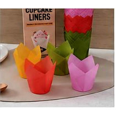Tulip Cup - Greaseproof | 5 x 8cm (100pc