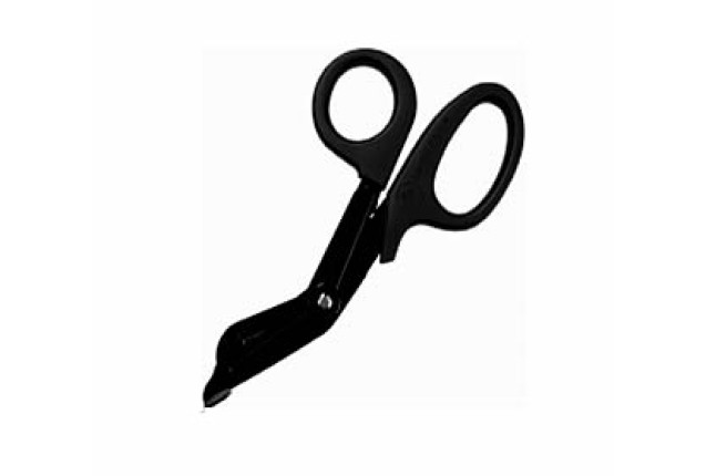 Scissors/Military Trauma Shear | 18.5cm Black (200 Bags/ctn)