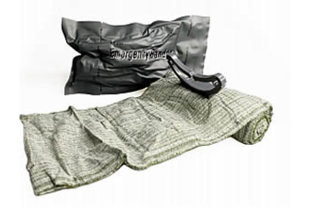 Emergency Bandage (15cm x 4m or 6inches) - 125 Bags x 8
