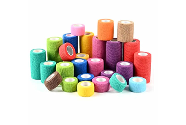 Nonwoven Cohesive Bandage | 2.5 cm x 4.5 m - 576 Rolls/ctn x 19