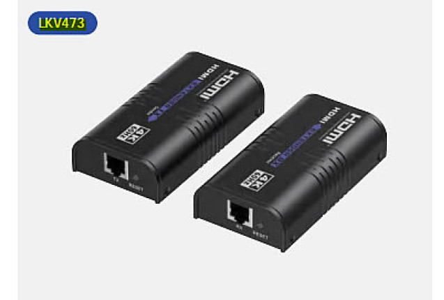 Matrix Extender Over CAT Cable - 4K@60Hz over IP HDMI Extender (Model LKV473-M5.0-TX)