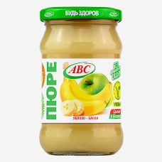 Sterilized Apple and Banana Puree (450g)