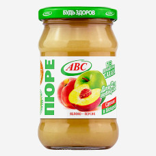 Sterilized Apple and Peach Puree (280g) 