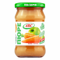 Sterilized Apple and Carrot Puree (450g)