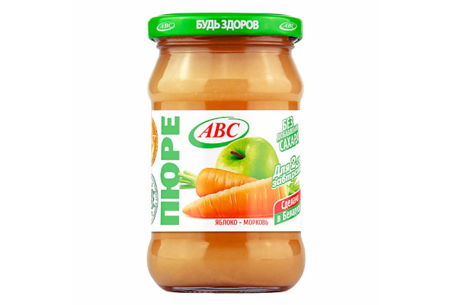 Sterilized Apple and Carrot Puree (280g) x 12