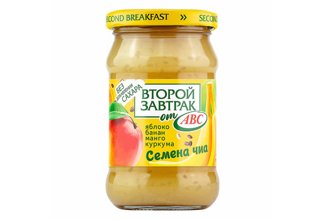 Dessert Apple-Banana-Mango-Turmeric with Chia Seeds (300g) x 12