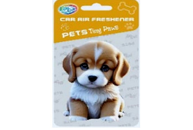 AIRGUT Pets Car Air Freshener Tiny Paws (16 Boxes) x 24