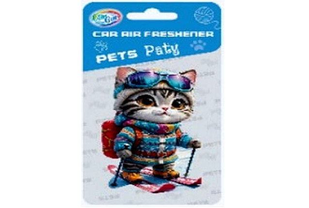 AIRGUT Pets Car Air Freshener Paty (16 Boxes) x 24