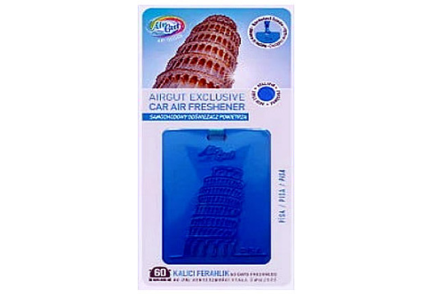 AIRGUT Exclusive Car Air Freshener - Pisa | Baccarat Perfume (8 Boxes) x 24
