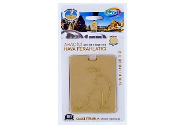 AIRGUT Art Design Car Air Freshener - Antique Beige (8 Boxes) x 24